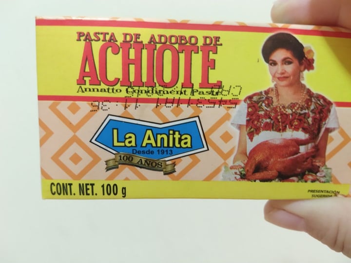 photo of La anita Achiote shared by @betyval on  04 Mar 2020 - review