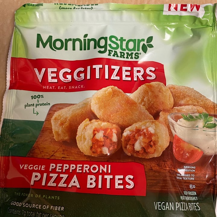 review photo of MorningStar Farms Veggitizers Veggie Pepperoni Pizza Bites shared by @pokemike65 on 27 Jun 2020 - review