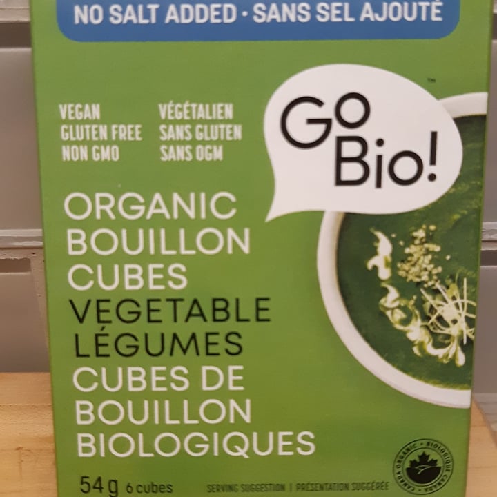 photo of Go Bio! Organic Bouillon Cubes shared by @mjdes123 on  10 Mar 2022 - review