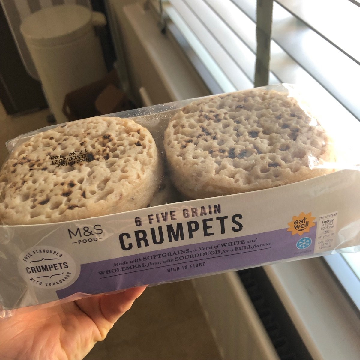 送料無料 内祝い Marks & Spencer Food (M&S) 6 Five Grain Crumpets Reviews ごはん