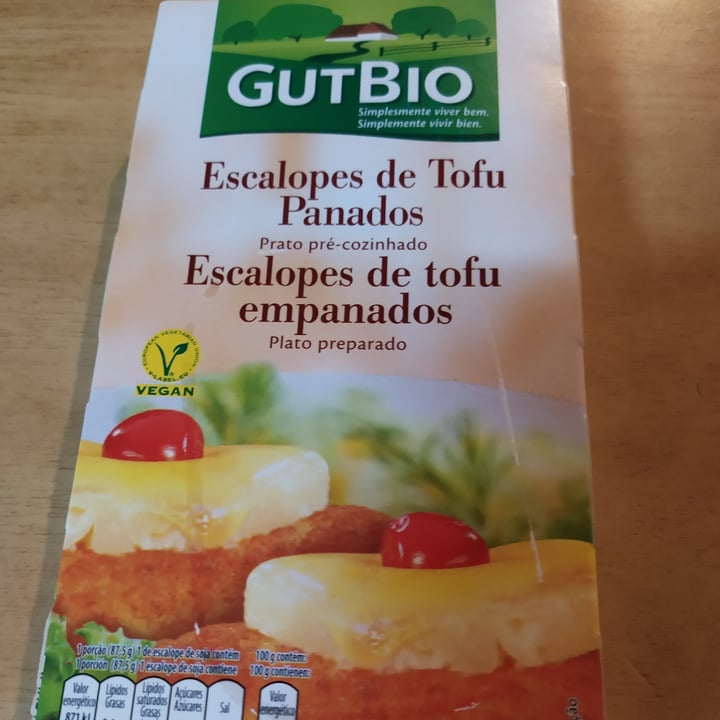 photo of GutBio Escalopes de tofu empanado shared by @release on  02 Oct 2021 - review