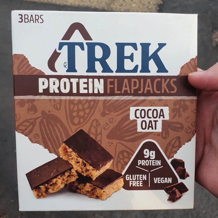 photo of TREK Protein Flapjack (Cocoa Oat) shared by @shannonloughran on  25 Oct 2020 - review