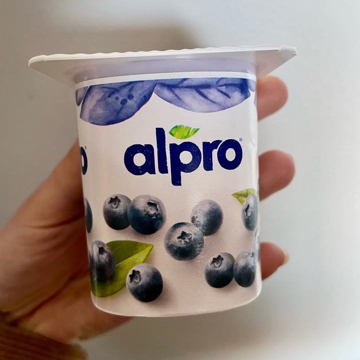 photo of Alpro Blueberry Yogurt shared by @appleappleamanda on  22 Mar 2022 - review