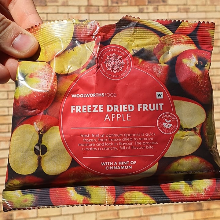 photo of Woolworths Food Freeze dried apples shared by @chickpeaandmushroom on  28 Jul 2020 - review