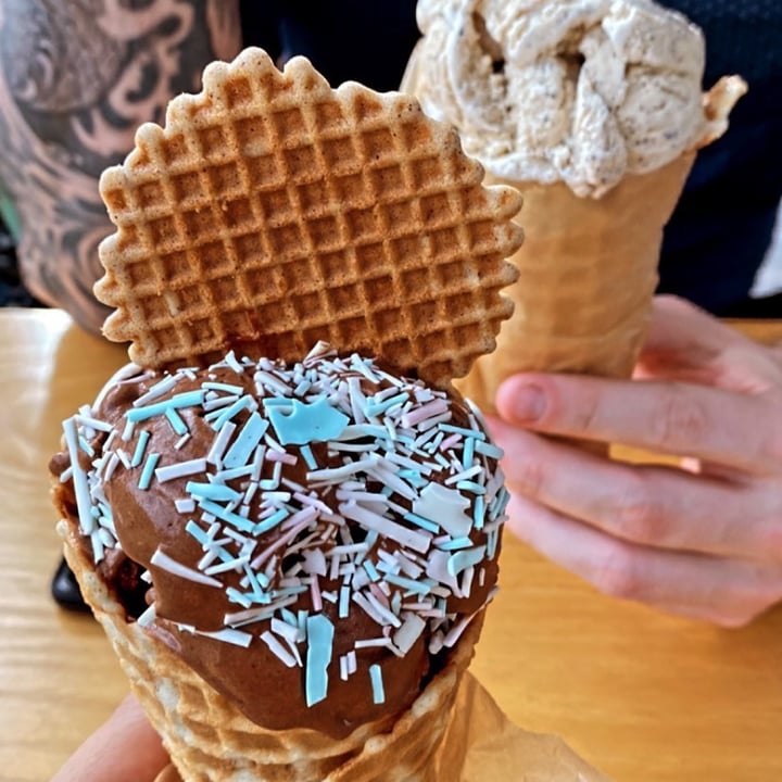 photo of Mayday Ice Cream Jacksonville Almond Butter Chocolate shared by @ladyelsinore on  17 Jul 2021 - review