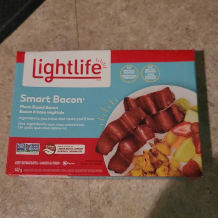 photo of Lightlife Smart Bacon shared by @misscats on  01 Dec 2021 - review