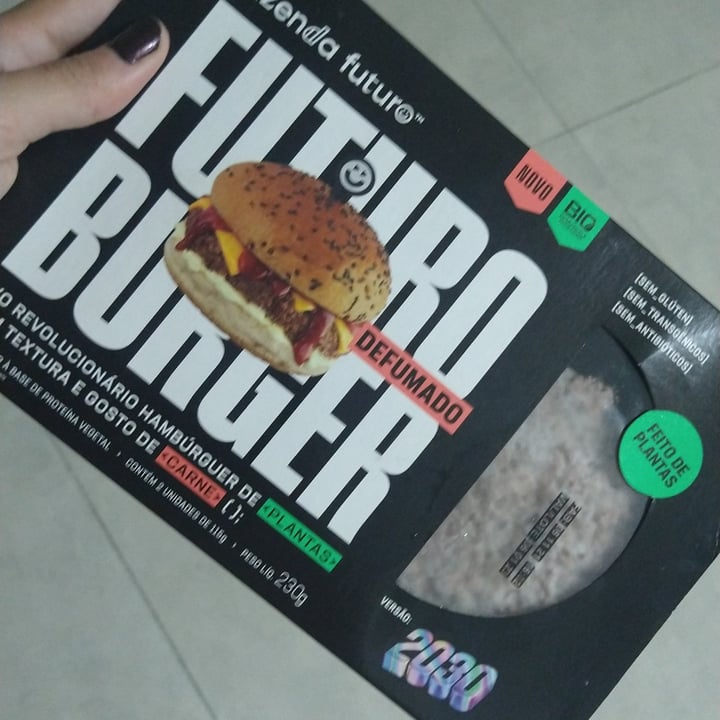 photo of Fazenda Futuro - Future Farm Futuro Burger Defumado shared by @nannayra on  06 May 2022 - review