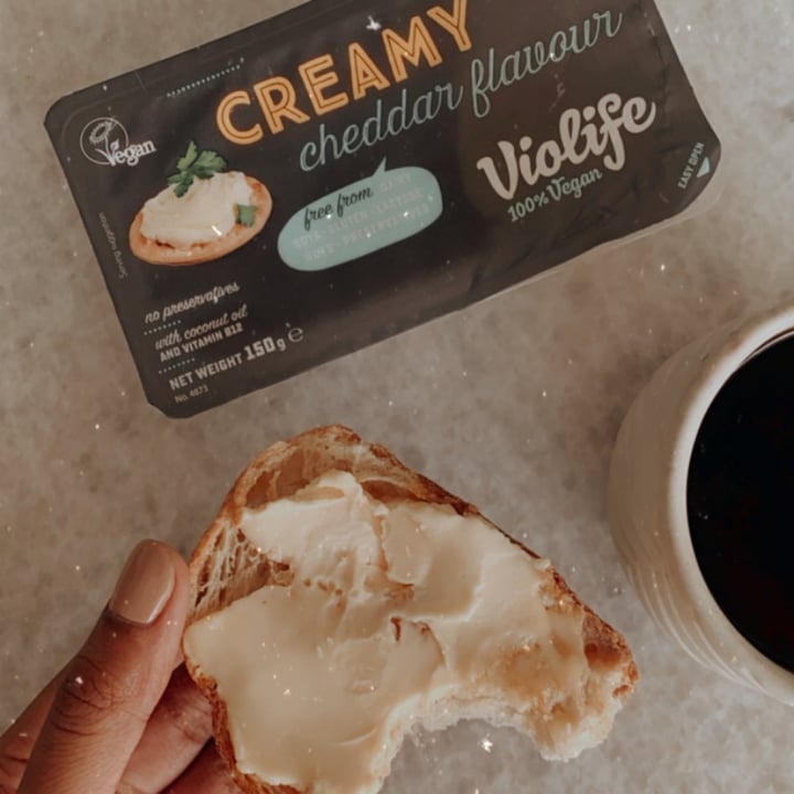 photo of Violife Creamy Cheddar Flavour shared by @lilykhin on  08 Jan 2021 - review