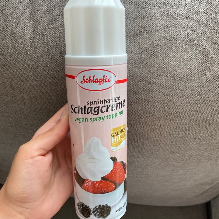 review photo of Schlagfix Sprühfertige Schlagcreme shared by @antia7 on 30 Mar 2021 - review