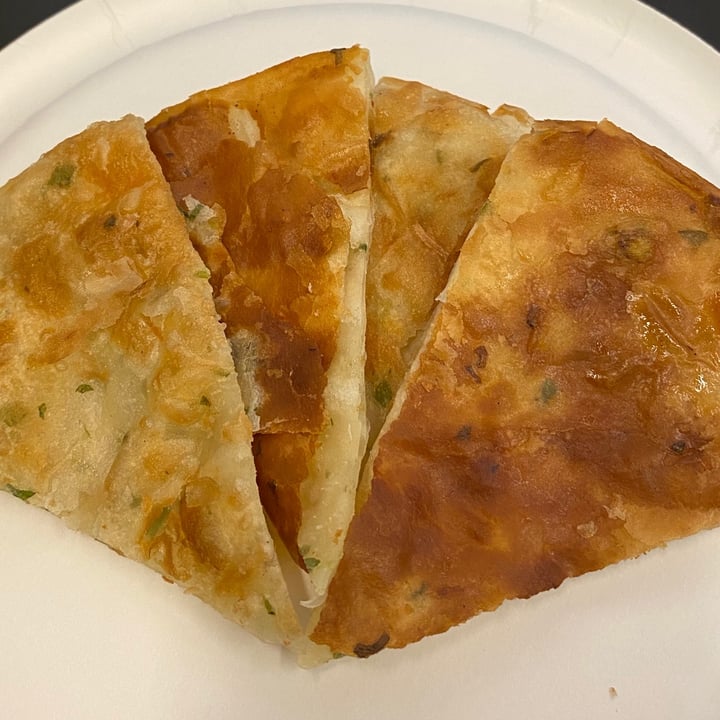 photo of Spicy Moon Vegan Szechuan Scallion Pancakes shared by @janetisvegan on  19 Jul 2021 - review