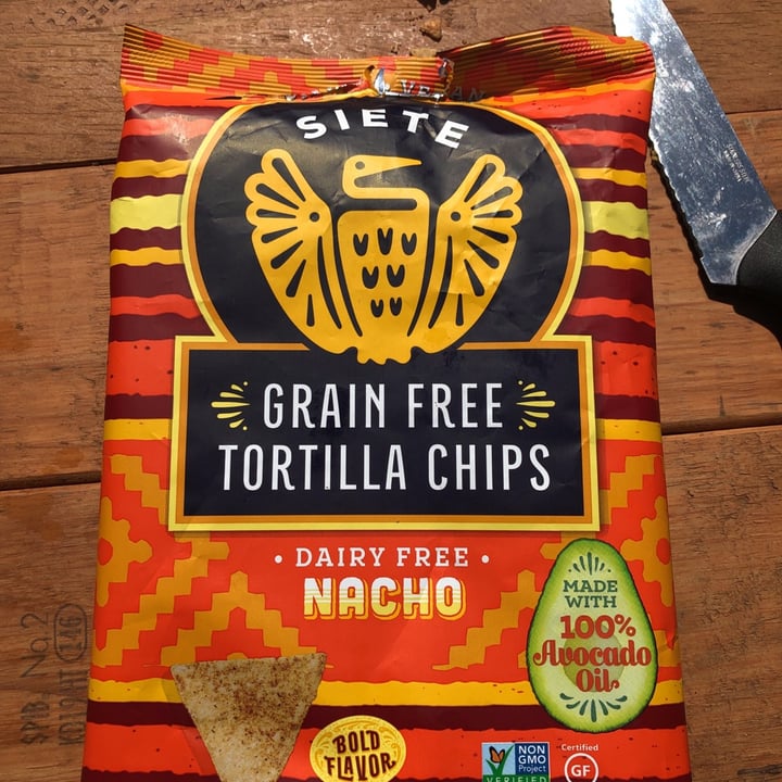 photo of Siete Family Foods Nacho Chips shared by @katrinaji on  13 Mar 2021 - review