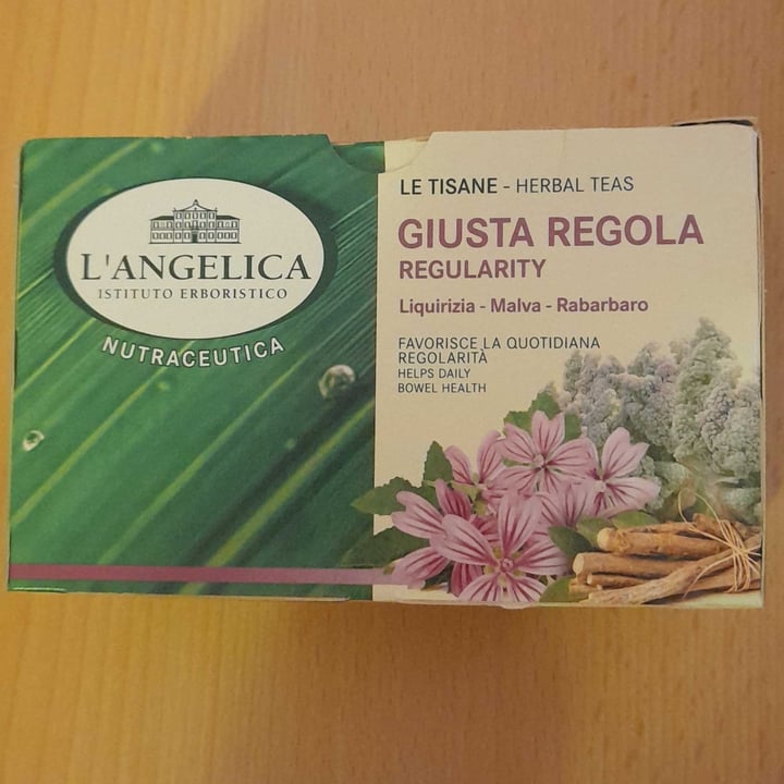 photo of L'angelica Gusto Regola Liquirizia - Malva - Rabarbaro shared by @fabiouwu on  07 Apr 2022 - review