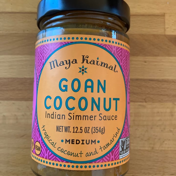 photo of Maya Kaimal Goan Coconut Simmer Sauce shared by @mandyleigh on  14 Sep 2021 - review