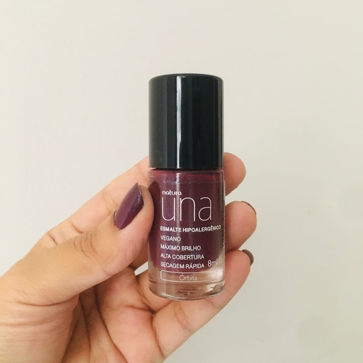 photo of Natura Una Esmalte Órbita shared by @sofiporti on  04 Feb 2021 - review