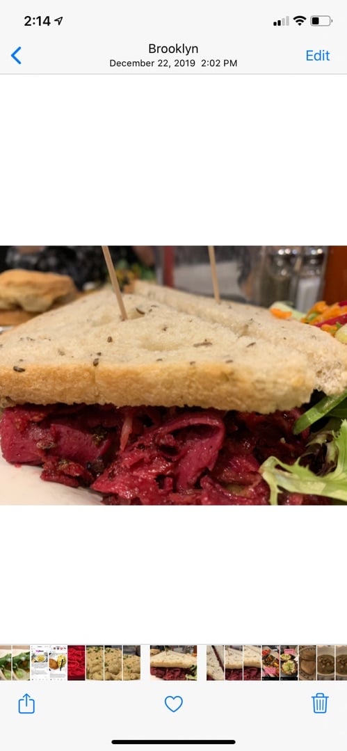 photo of Champs Diner The Reuben shared by @nfeldbaum on  20 Apr 2020 - review