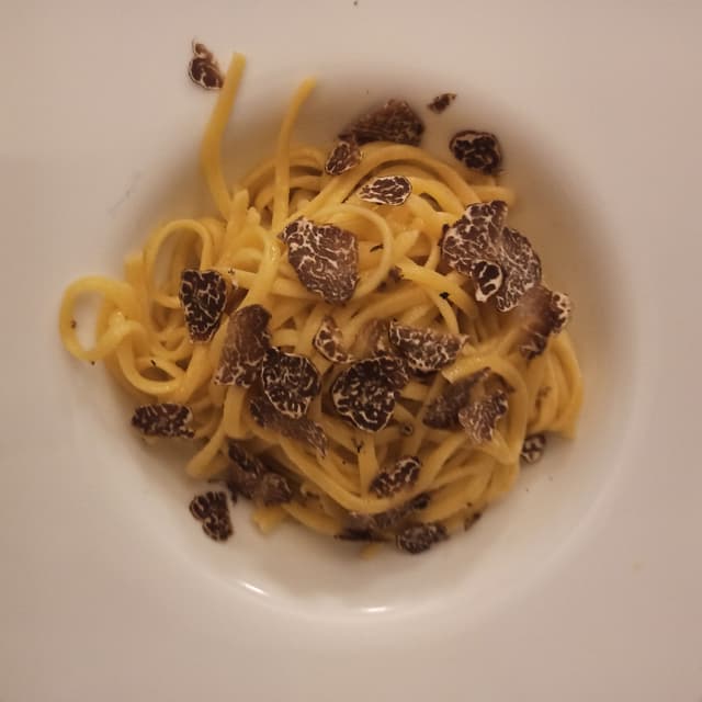 Foto do prato “Tagliatelle al tartufo”