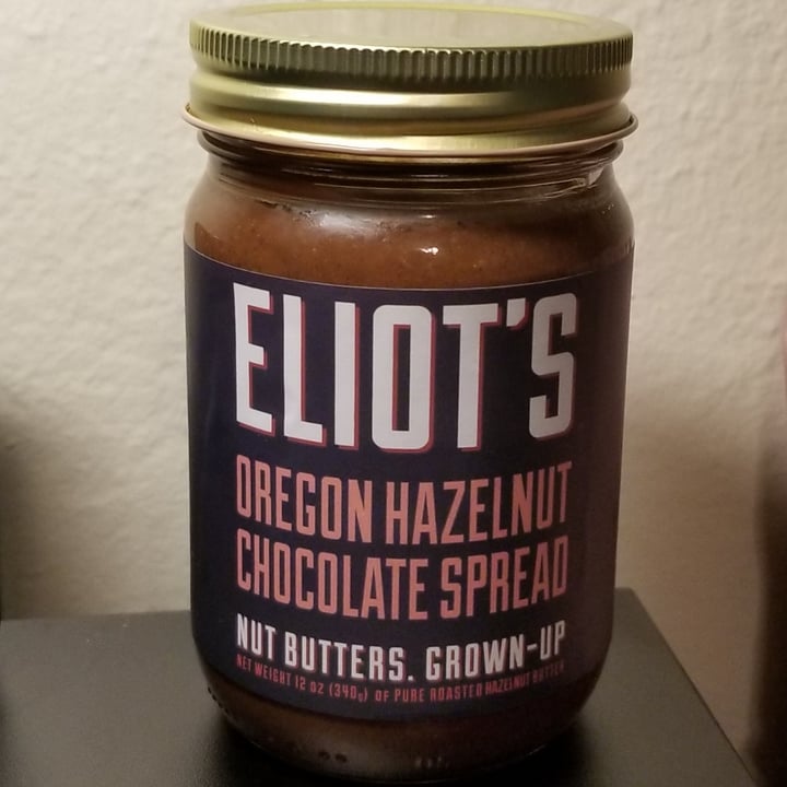 Eliot's Oregon Hazelnut Chocolate Spread Review abillion