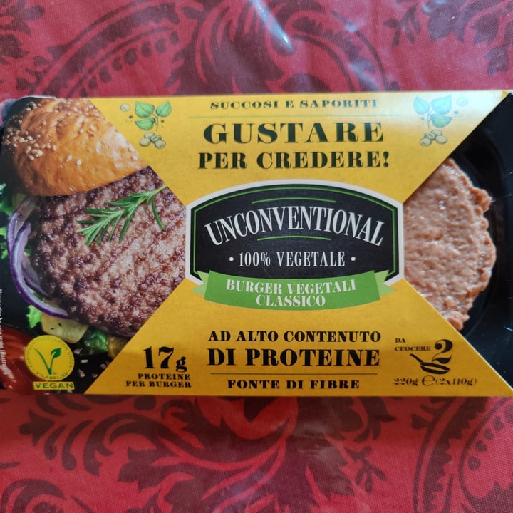 photo of Unconventional Burger Vegetale Classico - Classic Burger shared by @robyro on  31 May 2022 - review