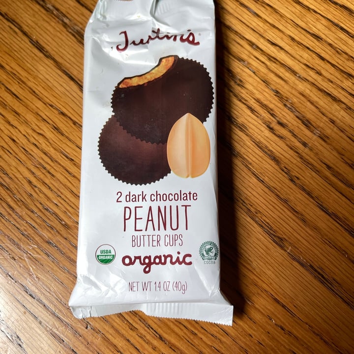 photo of Justin's Dark Chocolate Peanut Butter Cups shared by @katiefaye on  26 Jun 2021 - review