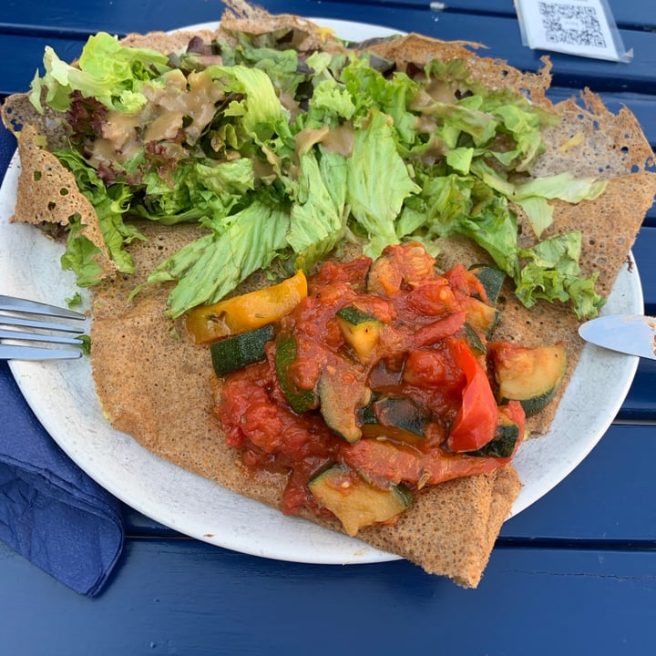 photo of Ti Breizh Haus der Bretagne Mediterranean Crêpe shared by @abaum on  23 Jul 2021 - review