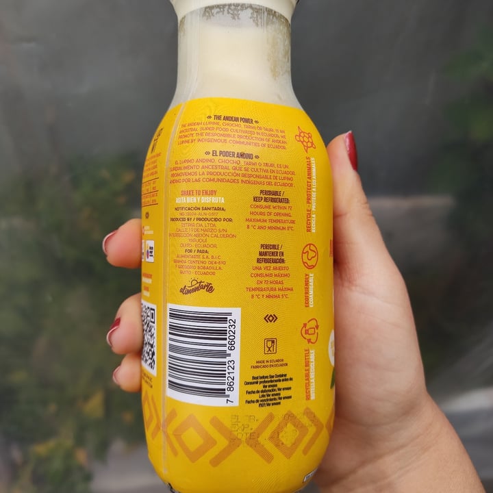 review photo of LupWi Bebida de Lupino Andino con Pulpa de Maracuyá shared by @nikypuchita22 on 26 Feb 2022 - review