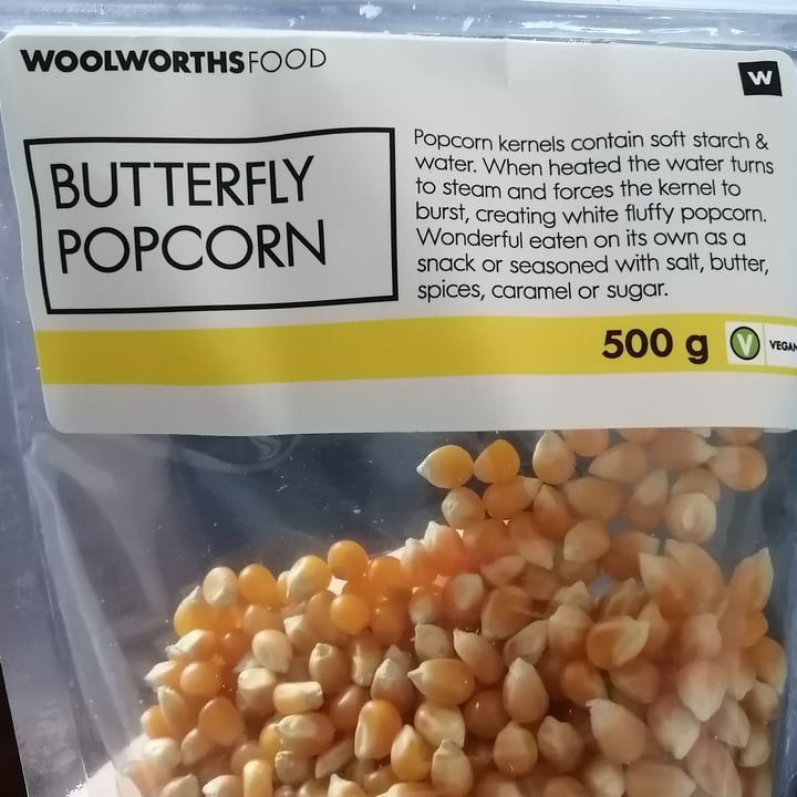 photo of Woolworths Food Butterfly Popcorn shared by @kirstprepok on  30 Jun 2020 - review