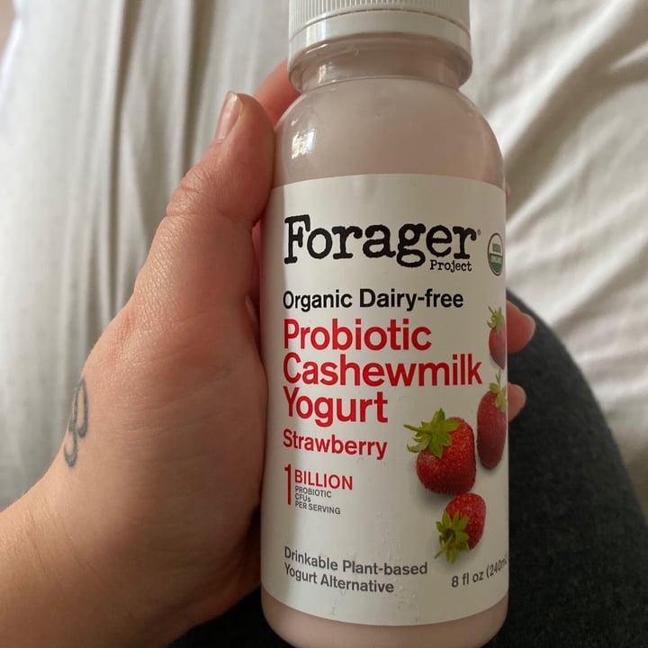 review photo of Forager Project Probiotic cashewmilk yogurt strawberry shared by @mcknabby on 26 Oct 2020 - review