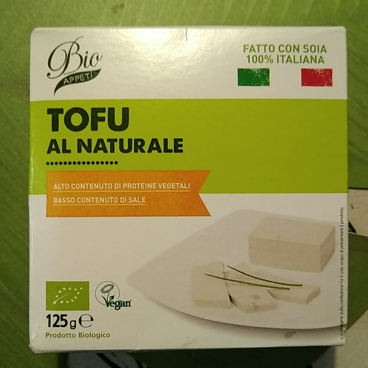 review photo of Bio Appetì Tofu al naturale shared by @nudibranco on 03 Apr 2022 - review