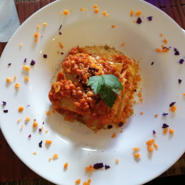 photo of Veganda Lasagna Al Ragù Di Soia shared by @eliveg on  13 Mar 2022 - review