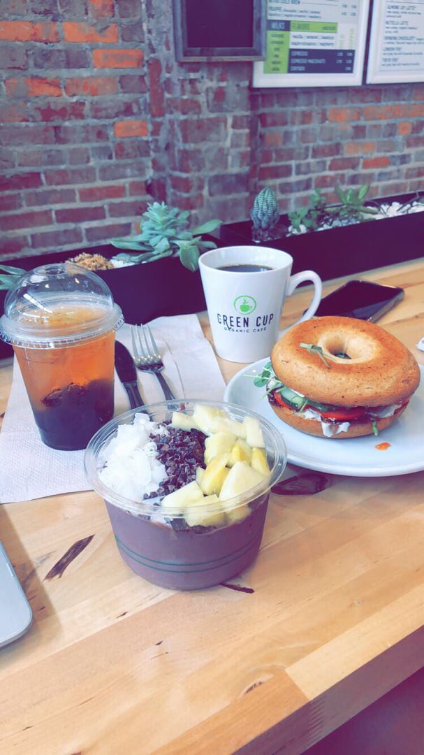 photo of Green Cup Café Avocado Bagel shared by @jacqueline7291 on  06 Sep 2019 - review