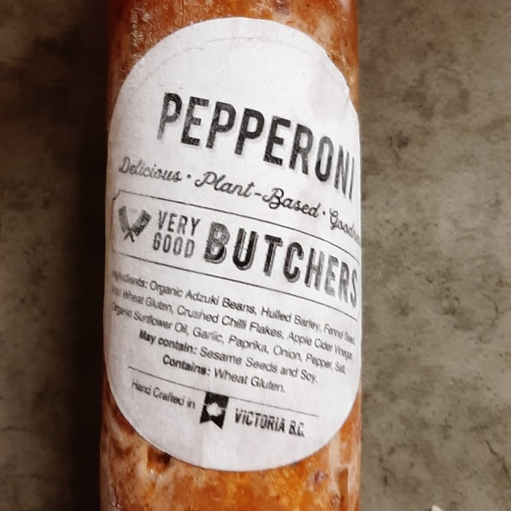 photo of The Very Good Butchers Pepperoni shared by @leo on  01 Oct 2020 - review