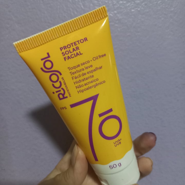 photo of Rico sol Protetor Solar Facial FPS 30 shared by @camie on  13 Jul 2022 - review