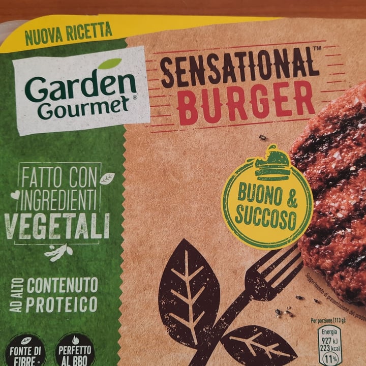 photo of Garden Gourmet Sensational Burger shared by @giugi on  15 Dec 2021 - review