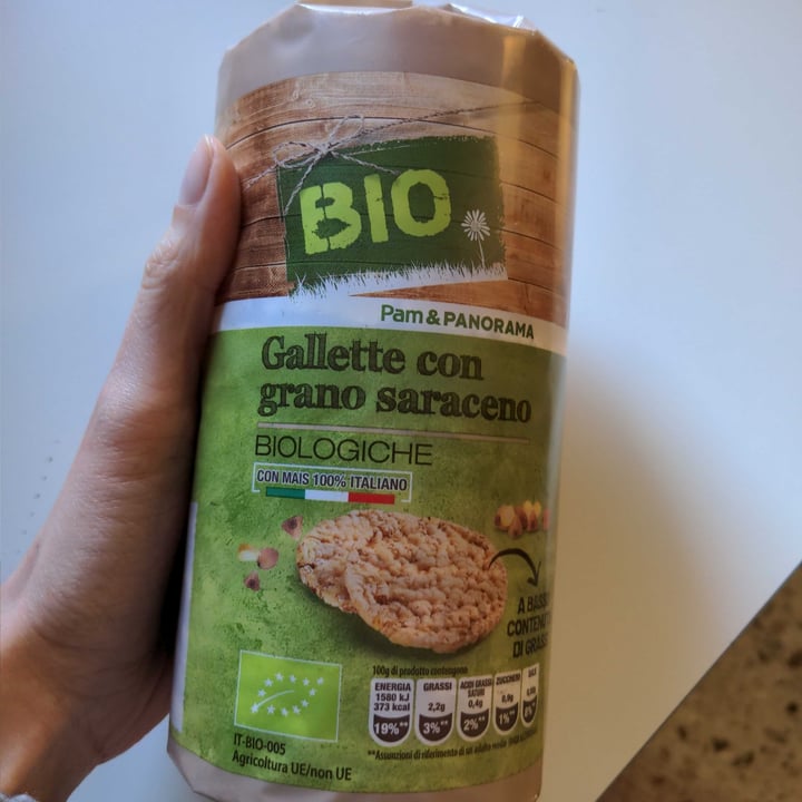 review photo of Pam & PANORAMA Gallette di grano saraceno shared by @acciuga on 08 Feb 2022 - review