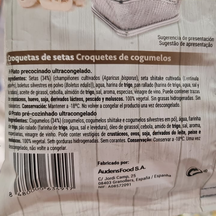 review photo of Hacendado Croquetas de Setas shared by @anikoftv2 on 03 Aug 2021 - review