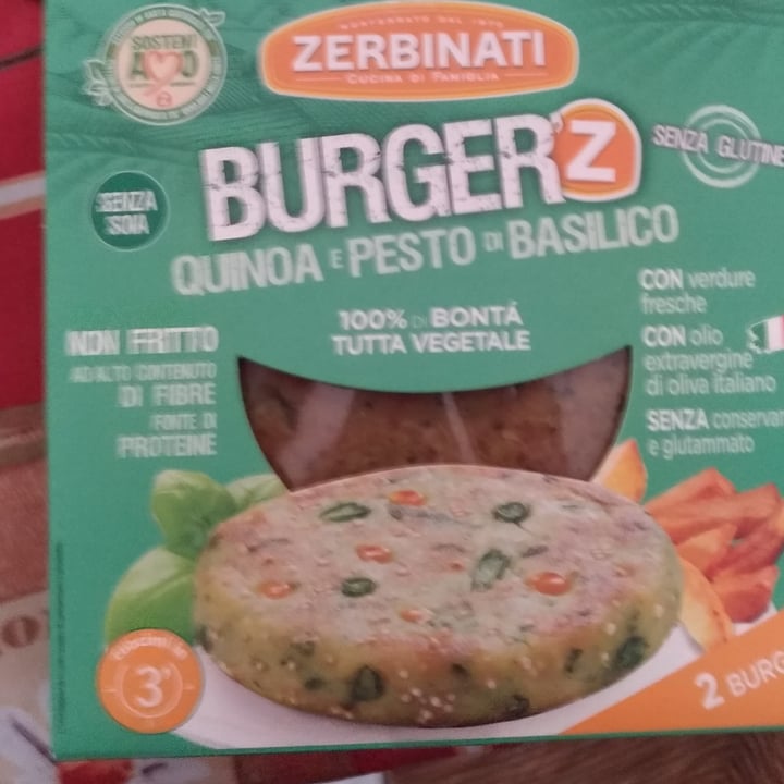 review photo of Zerbinati Burger Quinoa E Pesto Di Basilico shared by @elisaamadesi on 03 Apr 2022 - review