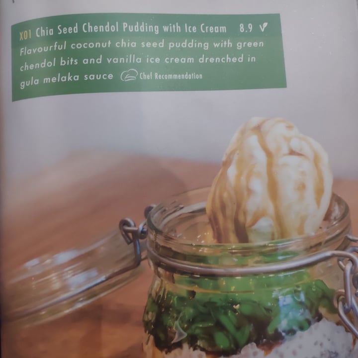 photo of Flavours by Saute Chia Seed Chendol Pudding with Ice Cream shared by @simhazel on  20 Jul 2019 - review