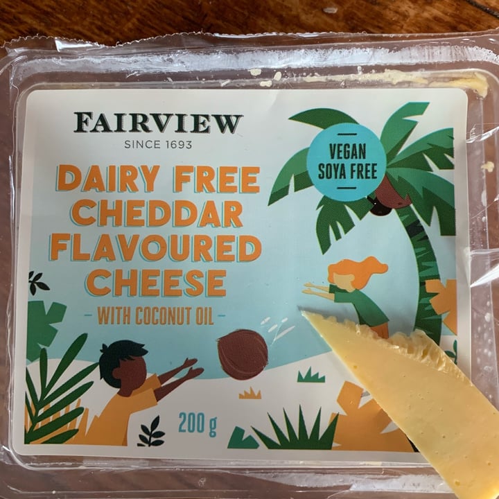 photo of Fairview Dairy Free Cheddar Flavoured Cheese shared by @ripple on  02 Nov 2021 - review