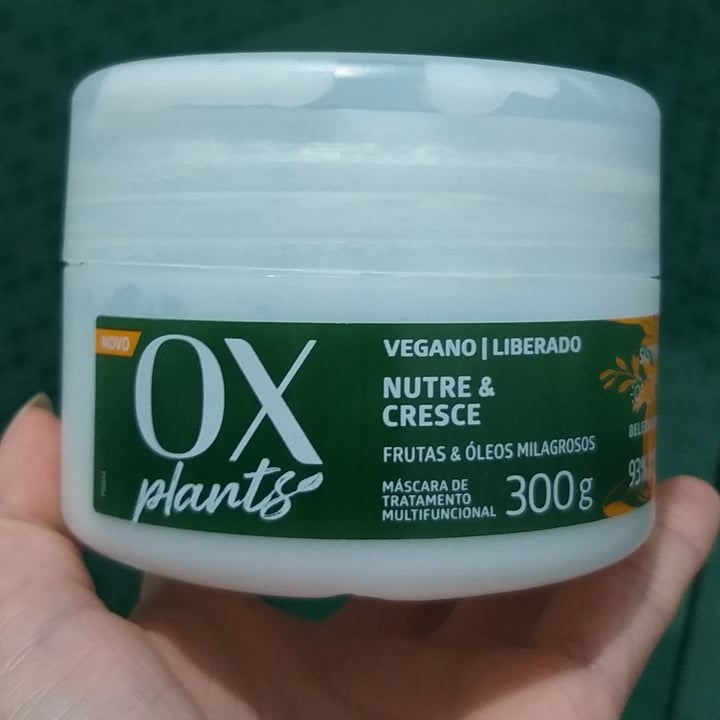 review photo of Ox plants Ox Plants Máscara de Tratamento shared by @indibarizon on 29 Apr 2022 - review
