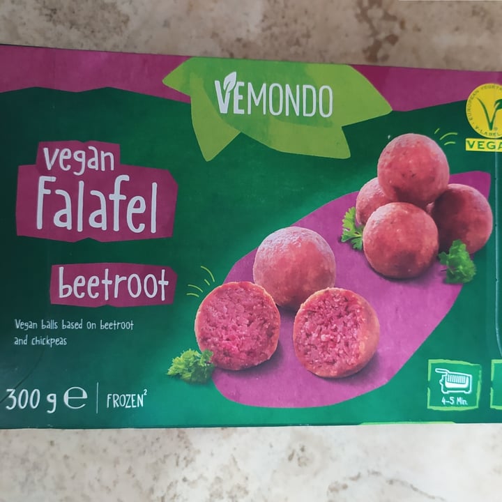 photo of Vemondo  falafel barbabietola shared by @graziaesse on  03 Sep 2022 - review