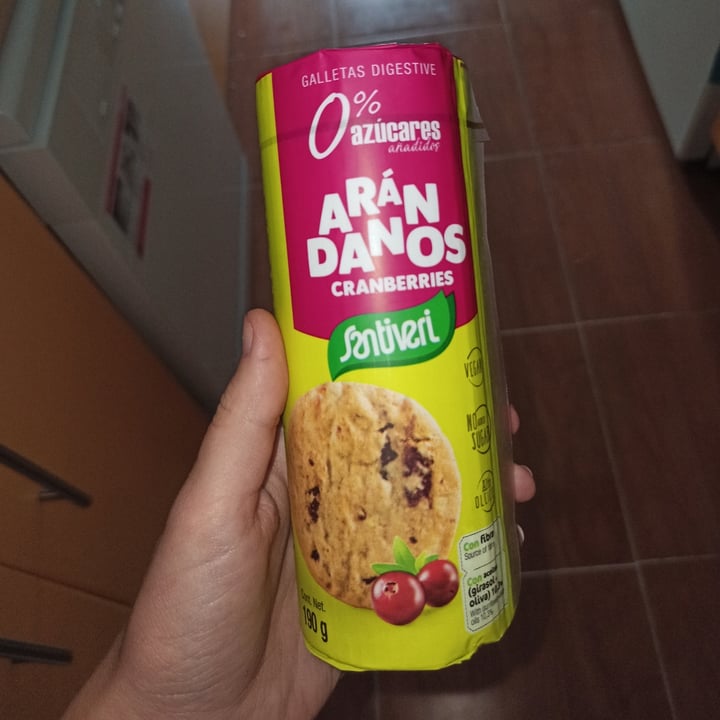 photo of Santiveri Galletas digestive con arándanos shared by @srtamatthews on  30 Jan 2022 - review