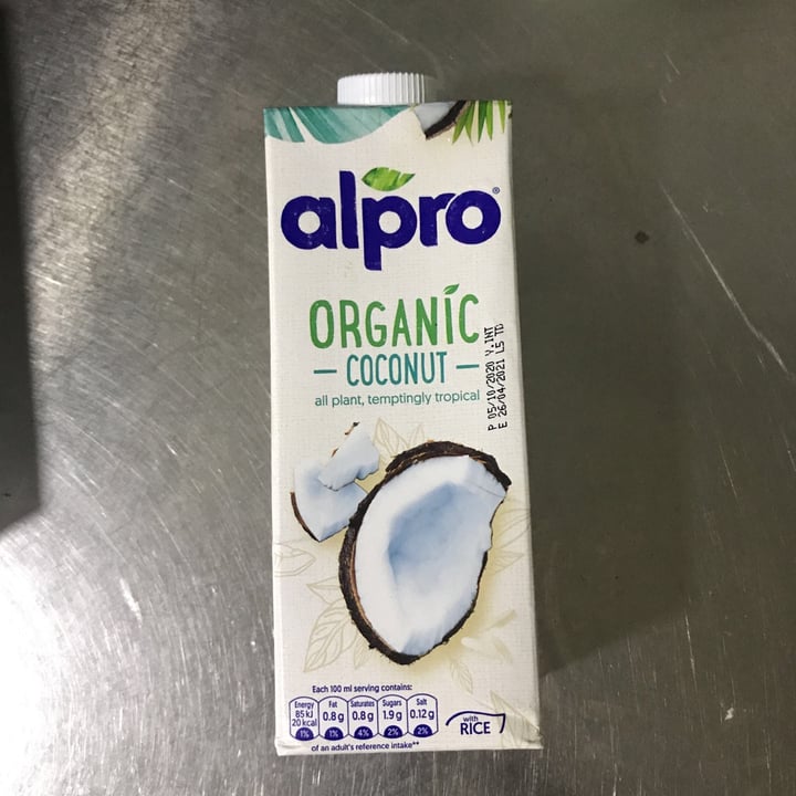 photo of Alpro Organic coconut shared by @badar on  08 Nov 2020 - review