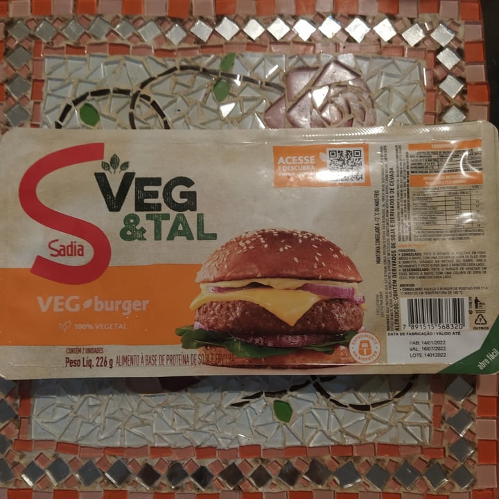 review photo of Sadia Hambúrguer Vegetal shared by @linekawami on 10 Jun 2022 - review
