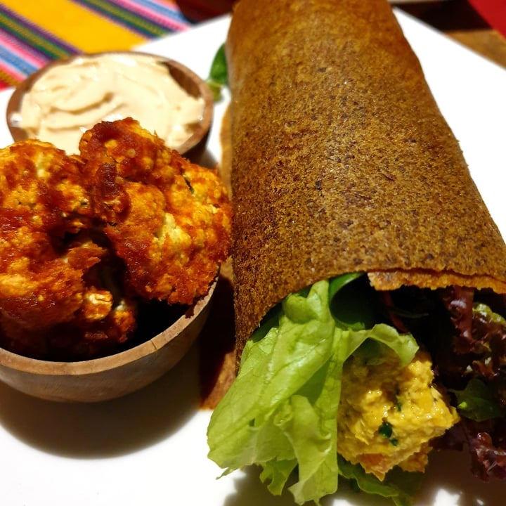 photo of The Seeds of Life "Bacon & Egg" Burrito shared by @littleredmushroom on  16 Aug 2021 - review