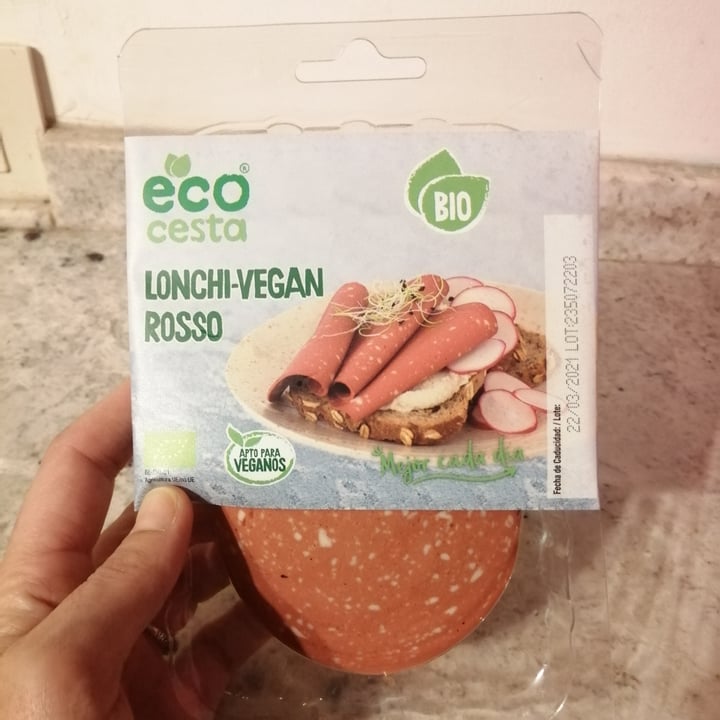 photo of Ecocesta Lonchas sabor salami shared by @albicha on  03 Nov 2020 - review