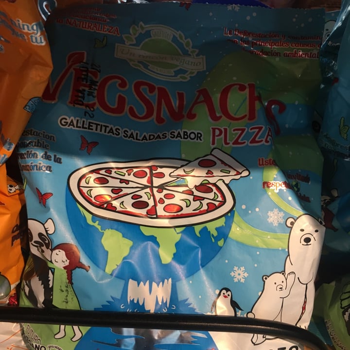 photo of Un Rincón Vegano Vegsnacks Galletas Saladas sabor Pizza shared by @magdalenahu on  09 Mar 2022 - review