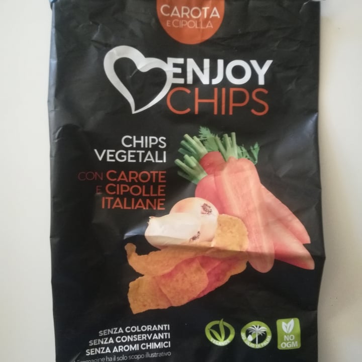 photo of Enjoy Chips Chips Vegetali Con Peperoni E Cipollotti Italiani shared by @fepiaf on  02 Jul 2022 - review