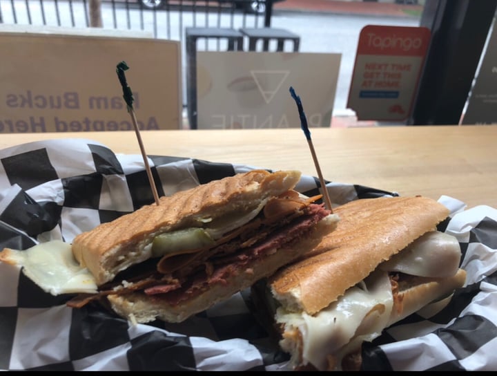 photo of Love Again Local Cuban Sandwhich shared by @plantbasedpa on  21 Jul 2019 - review