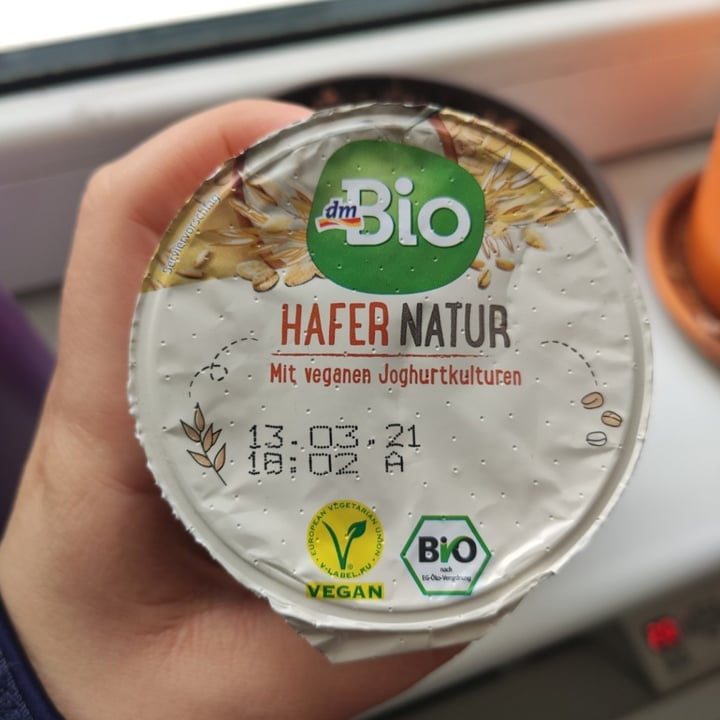 photo of dmBio Hafer Natur Yogurt shared by @flouredfingers on  27 Feb 2021 - review