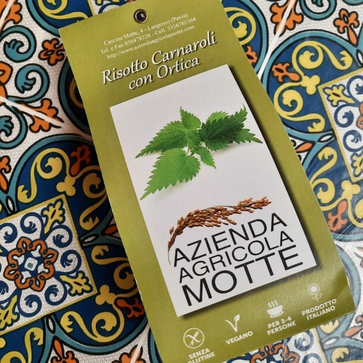 photo of Azienda Agricola Motte risotto carnaroli con ortica shared by @fannie82 on  10 Sep 2022 - review